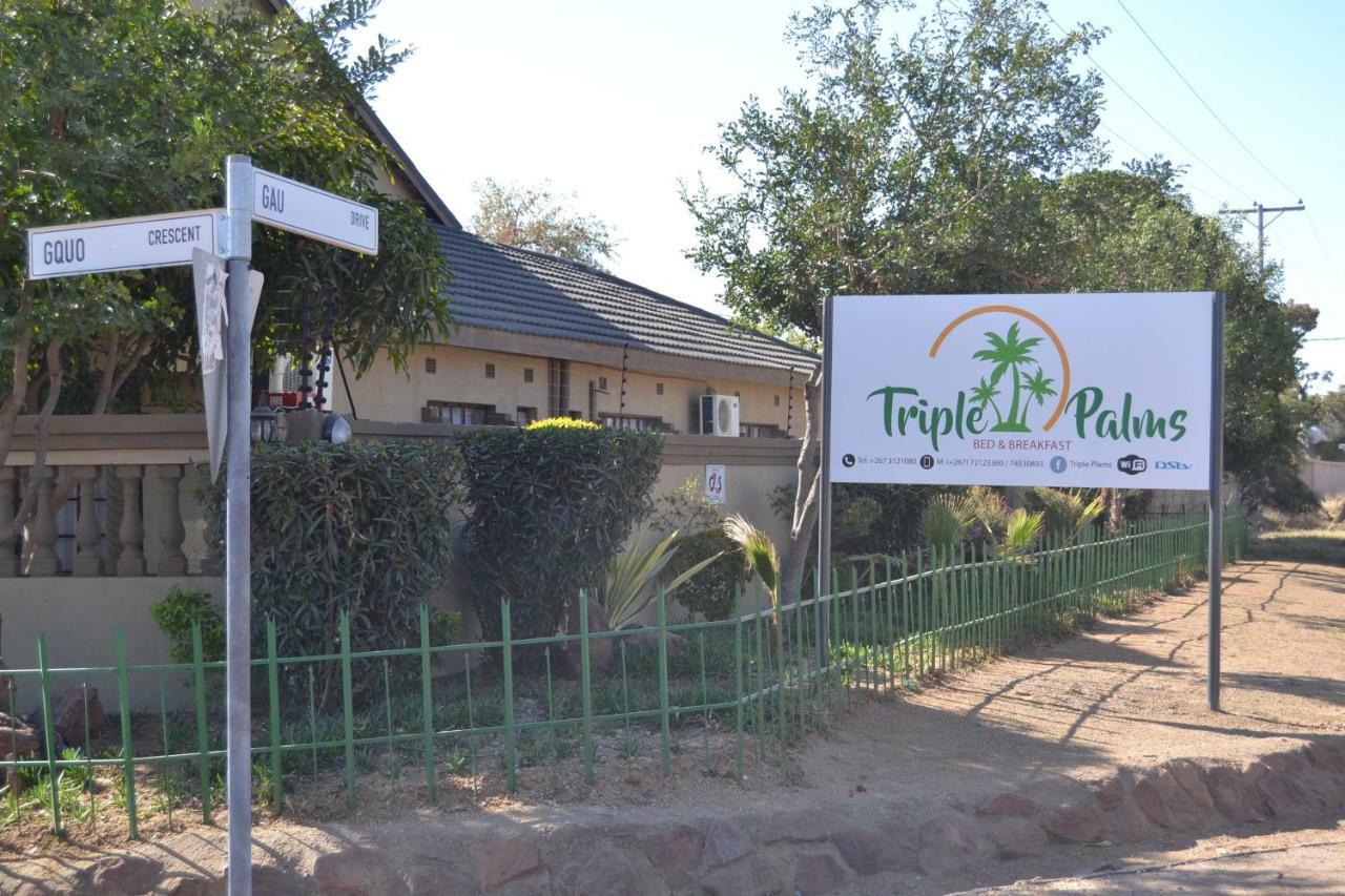 Triple Palms Bed And Breakfast Gaborone Exteriör bild